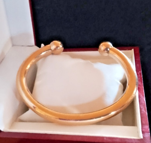 Heavy 9ct gold 101g - heavy, torque