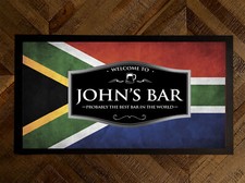 Personalised Bar runner Mat -