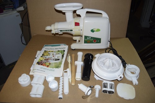 Green power juice extractor - green,