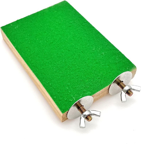 Wood parrot flat - wood, stand