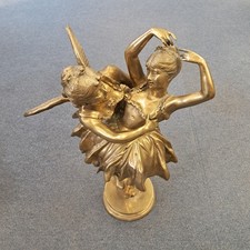 Large Bronze Ballerina Dancers