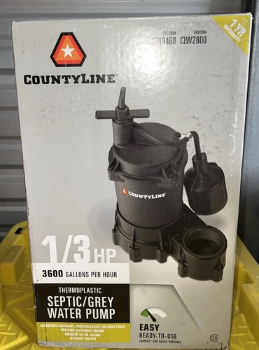 Pump septic grey water - water, 1/3