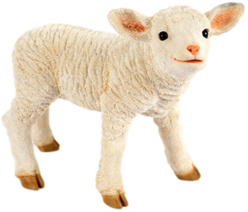 Lamb ornament resin statue - ornament,