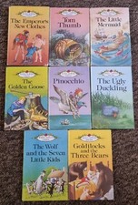 8 Ladybird Books Series 606D Well Loved Tales Green Spine Editions WLT K8