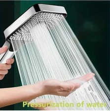 Adjustable Shower Head 3 Mode Rainfall Large Flow Showerhead High Pressure