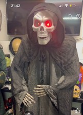 Halloween animated grim reaper - animated,