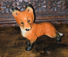 Vintage Ceramic Standing Fox