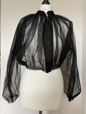 Lanvin X H&M Net Mesh Jacket Bolero Size EU 34, US 4
