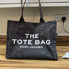 Marc Jacobs Black Cavas Tote