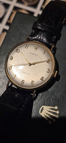 Rolex precision 9ct - precision, gold