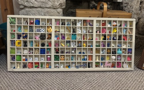 Vintage wooden letterpress - vintage,