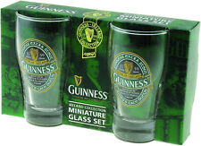 Guinness Green Ireland Collection Mini Pint Glass, Set of 2 - Shot Glass Size