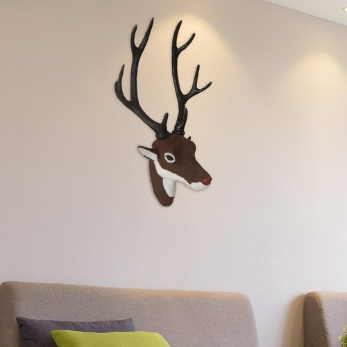 Wall mount faux - mount, head