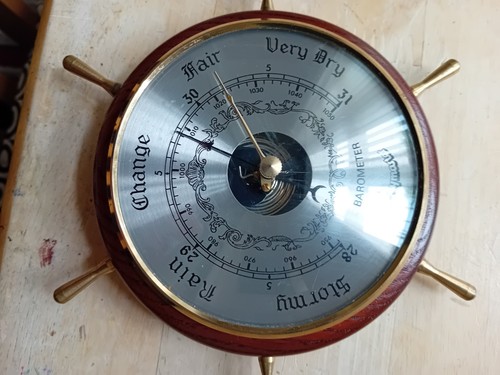 Baymaster barometer made - baymaster, in