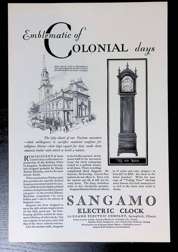 Print 1929 sangamo - print,