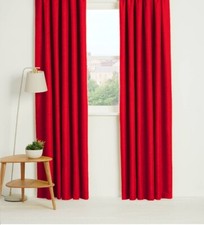 Thermal Blackout Curtains Ready Made Eyelet Ring Top or Pencil Pleat + Tie Backs