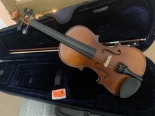 Carlo Giordano 1/2 Size Student Violin Package w/ Case, Bow & Rosin