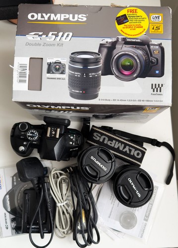Olympus 510 dslr double - e-510,