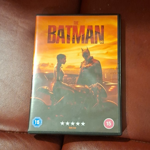 The batman dvd certificate - the, 15