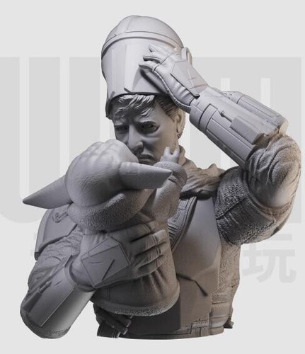 Resin figure bust - figure,