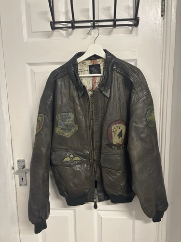 Avirex men leather jacket - avirex, men's