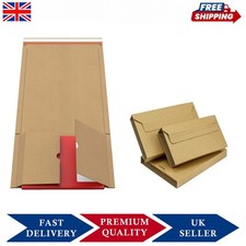 Book Wrap Mailer Postal Cardboard E-Flute Boxes Brown CD, A5, A4, B5 Size Mailer