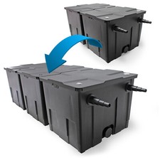 TTSunSun Bio Koi Fish Pond Filter Upgrade Kit 2 90000L CBF-350B to CBF-350C