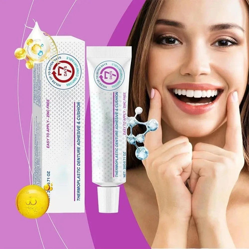 Denttach denture adhesive - denture,