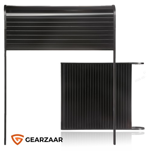 Tambour roller door piano - door,