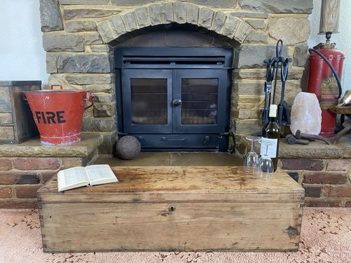 Old antique pine - antique, chest