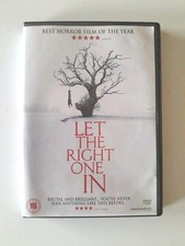 Let The Right One In (DVD, 2009) Disc & Cover, No Case, Horror, Swedish, E Subs.