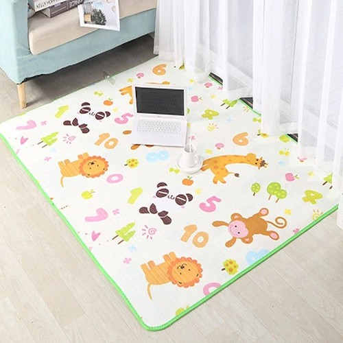 Foldable baby play - play, mat