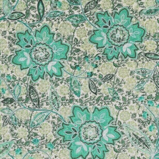 Manuel Canovas Roses Aplique Mireval Nattier Fabric for Curtains Upholstery