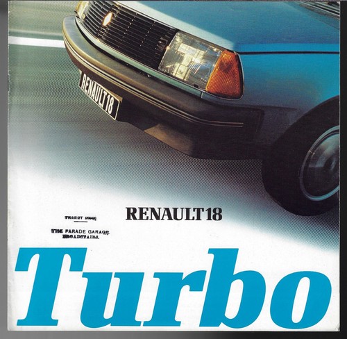 Renault turbo 1980 1981 uk - 18, 1980-1981