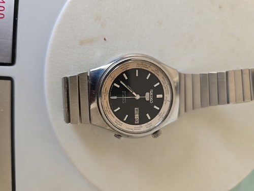 Vintage 1973 seiko world - 5, "world
