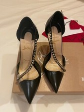 Louboutin Spike Cross Pumps 100mm