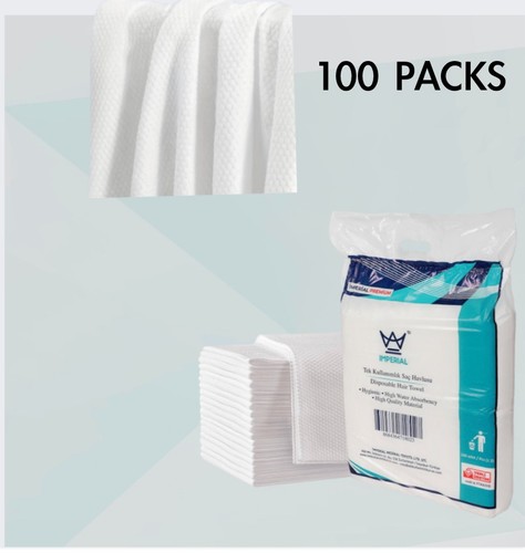 Disposable hair towels 70x40cm - disposable,