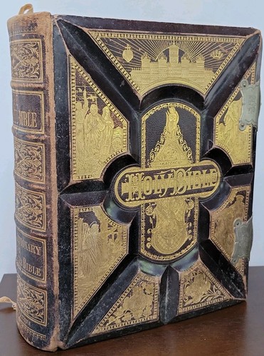 1882 holy bible pictorial - holy,