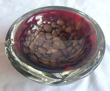 Murano Italian art glass bowl