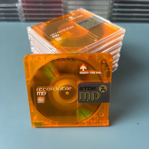 Joblot tdk minidiscs 74mins - joblot,