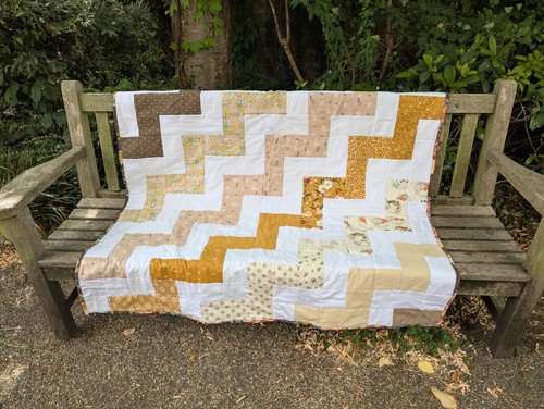 Patchwork quilt blanket - , throw