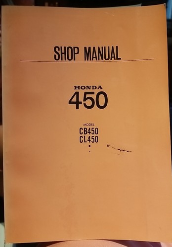 Honda 450 shop - 450, manual