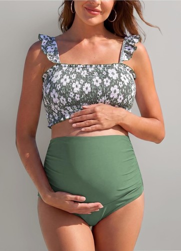 Maternity swimsuit bandeau - maternity,