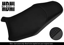 FITS YAMAHA FAZER FZS 1000 01-05 CUSTOM GRIP VINYL SEAT COVER BLACK & GREY