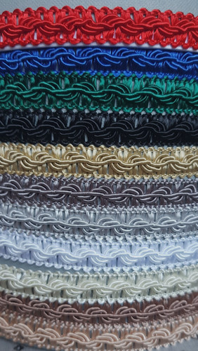 Braid gimp 12mm - sold, per
