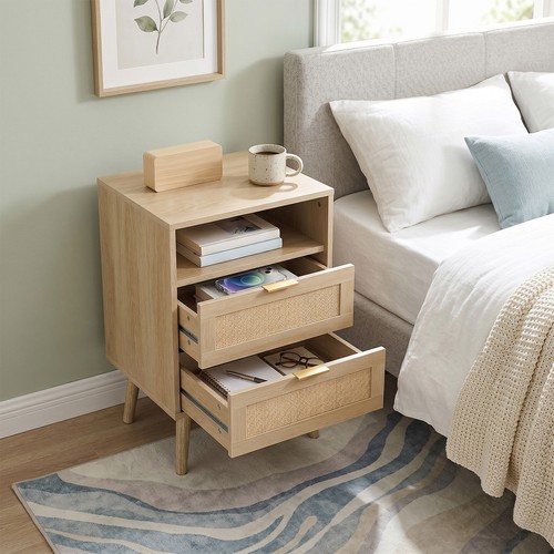 Boho style bedside table - boho,