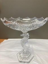 Waterford Society 2001 Oceana Seahorse Centerpiece, Limited Edition, Signed