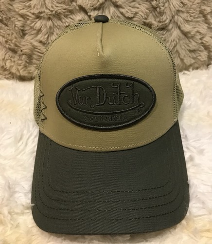 Von dutch khaki - trucker, cap