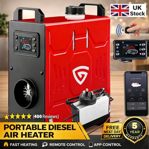 Diesel air heater 8kw - air,