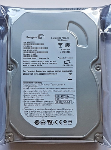 160gb ide seagate barracuda - 160gb,